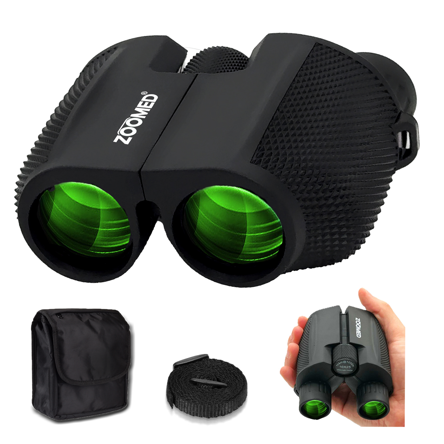 CB007: 10X25 Compact Binoculars